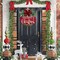 Merry Christmas Hanging Sign for Front Door(Merry Christmas Wreath)